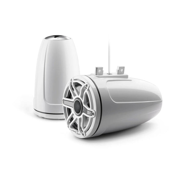 JL Audio M6 Enclosed Tower Speakers - 7.7" - White Sport