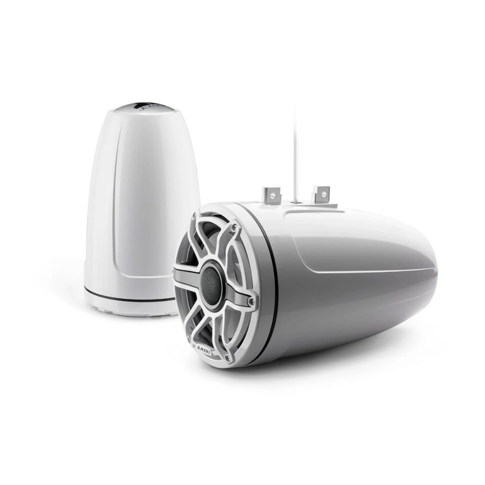 JL Audio M6 Enclosed Tower Speakers - 8.8" - White Sport