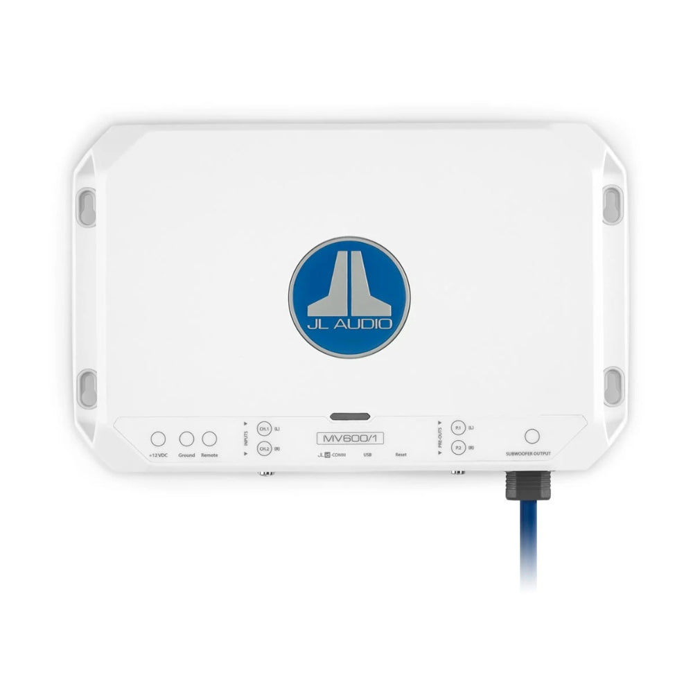 JL Audio® MVi Marine Amplifier, Monoblock Marine Subwoofer Amplifier (600 watts)
