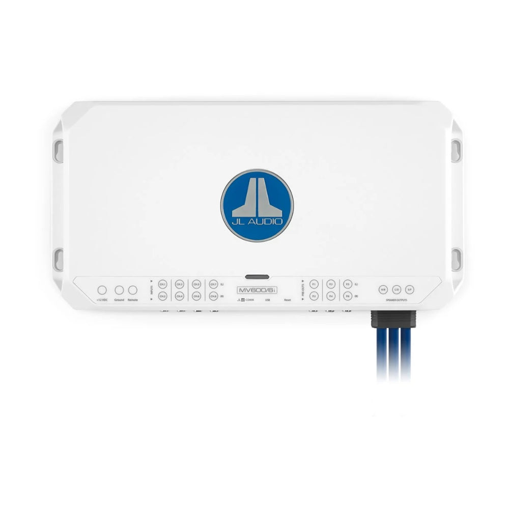 JL Audio MVi Marine Amplifier - 6 Channel - 600W