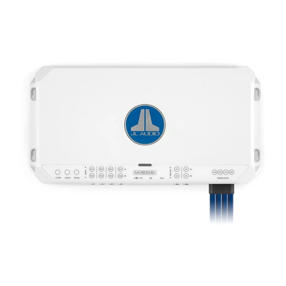 JL Audio MVi Marine Amplifier - 8 Channel - 800W