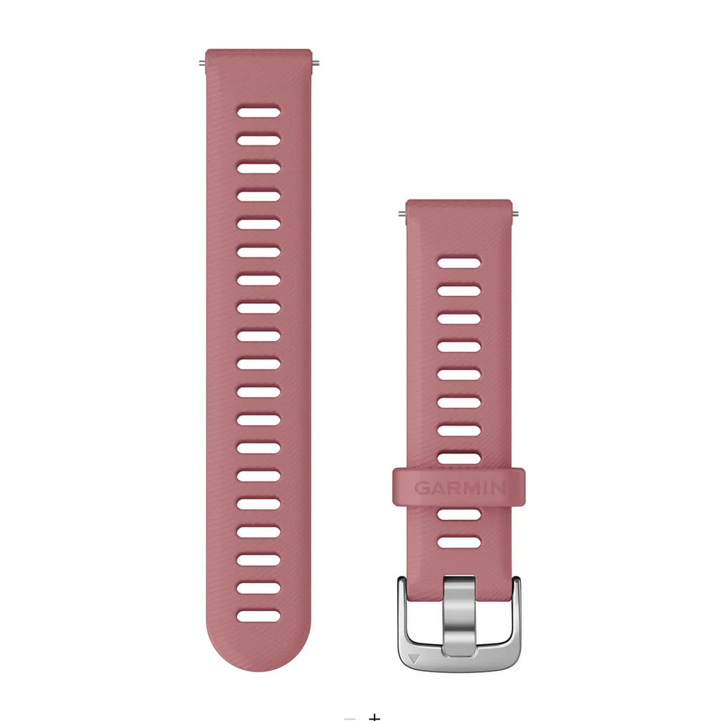 Quick Release Bands (18 mm), Bubblegum, silver hardware