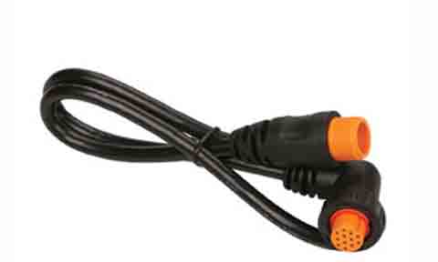 Garmin 12 Pin Right Angle Transducer Adapter Cable