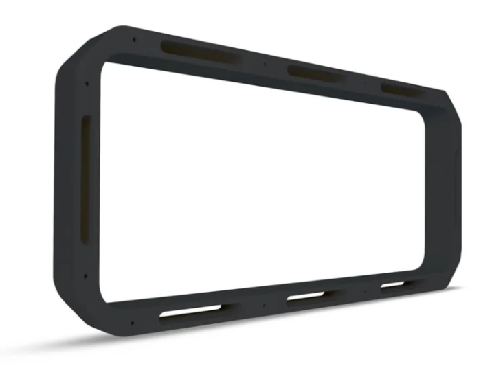 Fusion® Sound-Panel Accessory Mounting Spacers, 41 mm Surface Mounting Spacer Black