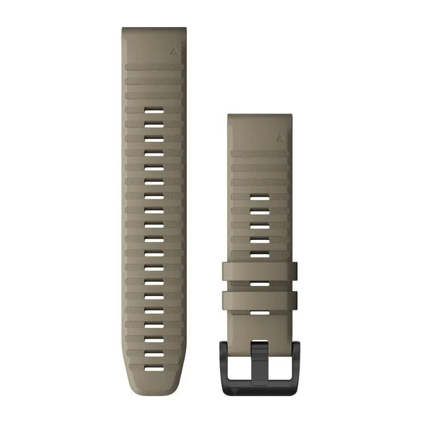 QuickFit® 22 Watch Bands, Dark sandstone silicone