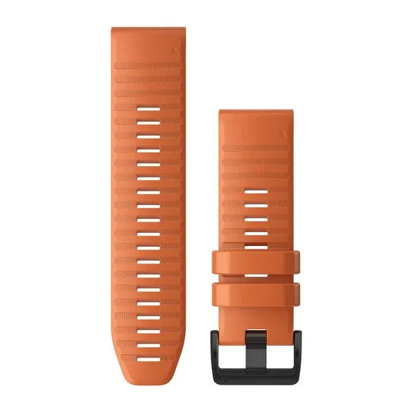 QuickFit® 26 Watch Bands, Ember orange silicone