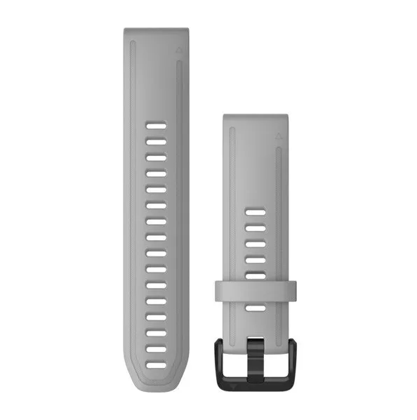 QuickFit® 20 Watch Bands, Powder grey silicone