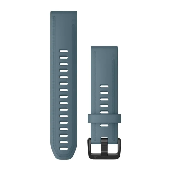 QuickFit® 20 Watch Bands, Lakeside blue silicone
