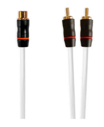 Fusion RCA Cables, RCA Splitter Cable, Female to Dual Male