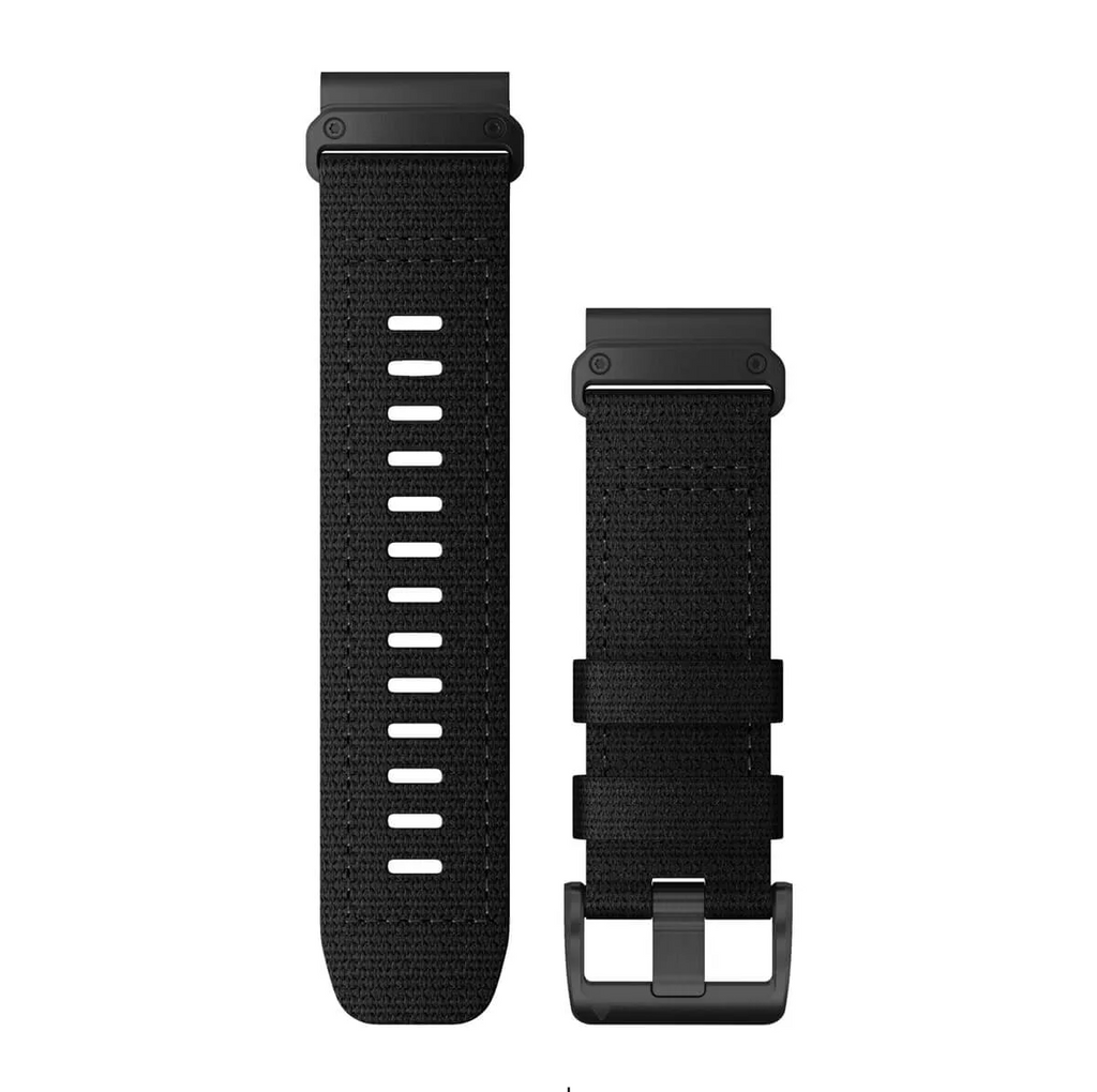 QuickFit® 26 Watch Bands, Tactical black nylon