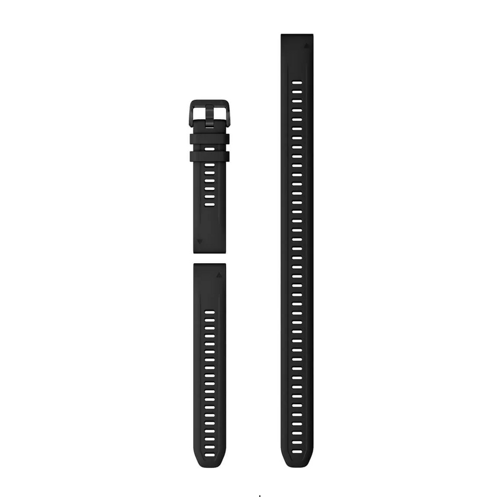 QuickFit® 20 Dive Watch bands, Black (3-piece Set)