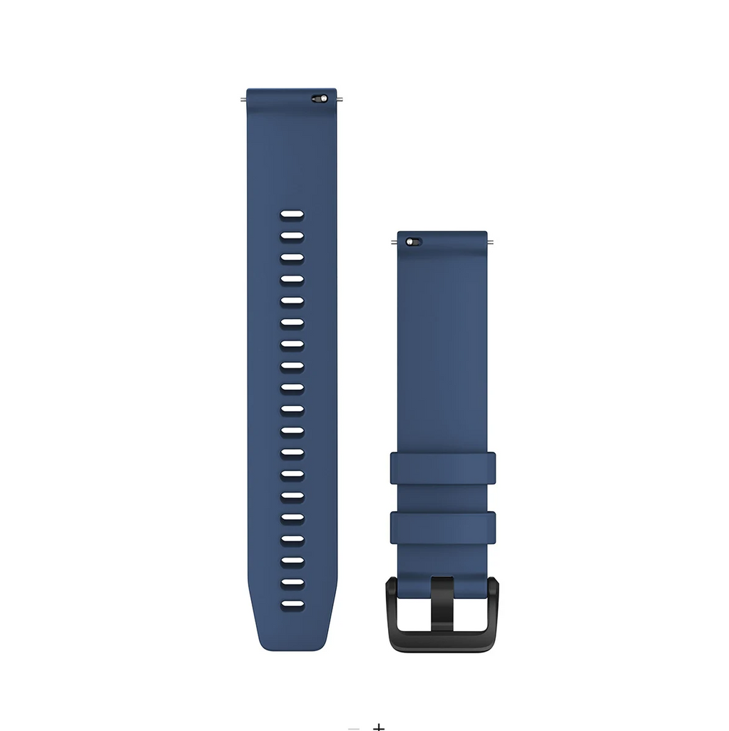 Quick Release Bands (20 mm), Tidal blue, black hardware