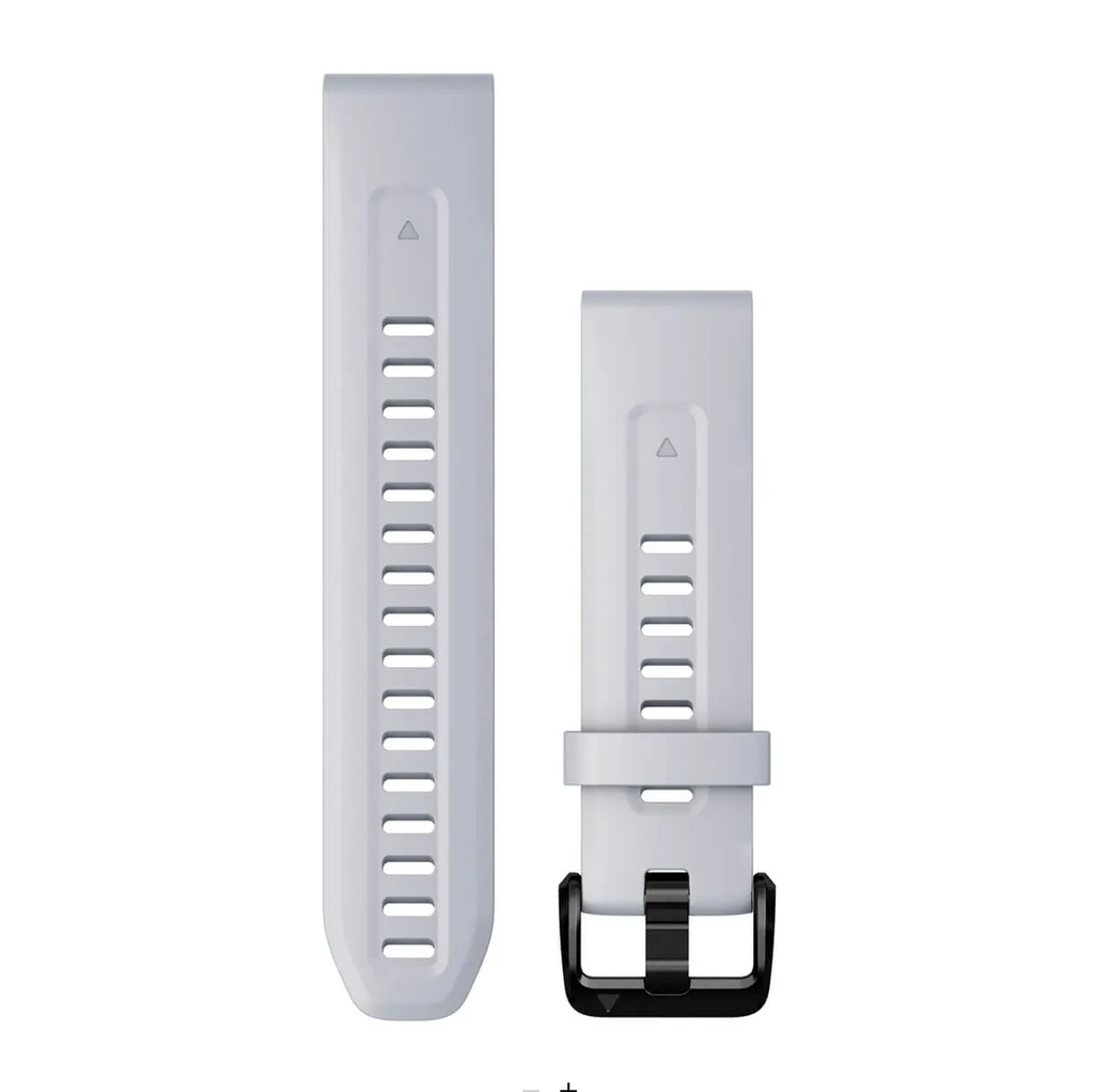QuickFit® 20 Watch Bands, Whitestone silicone