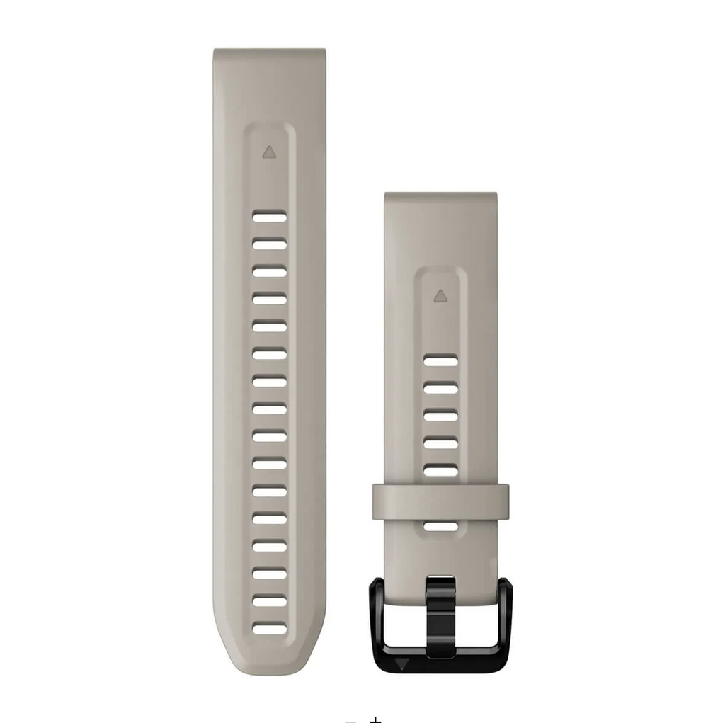 QuickFit® 20 Watch Bands, Light sand silicone
