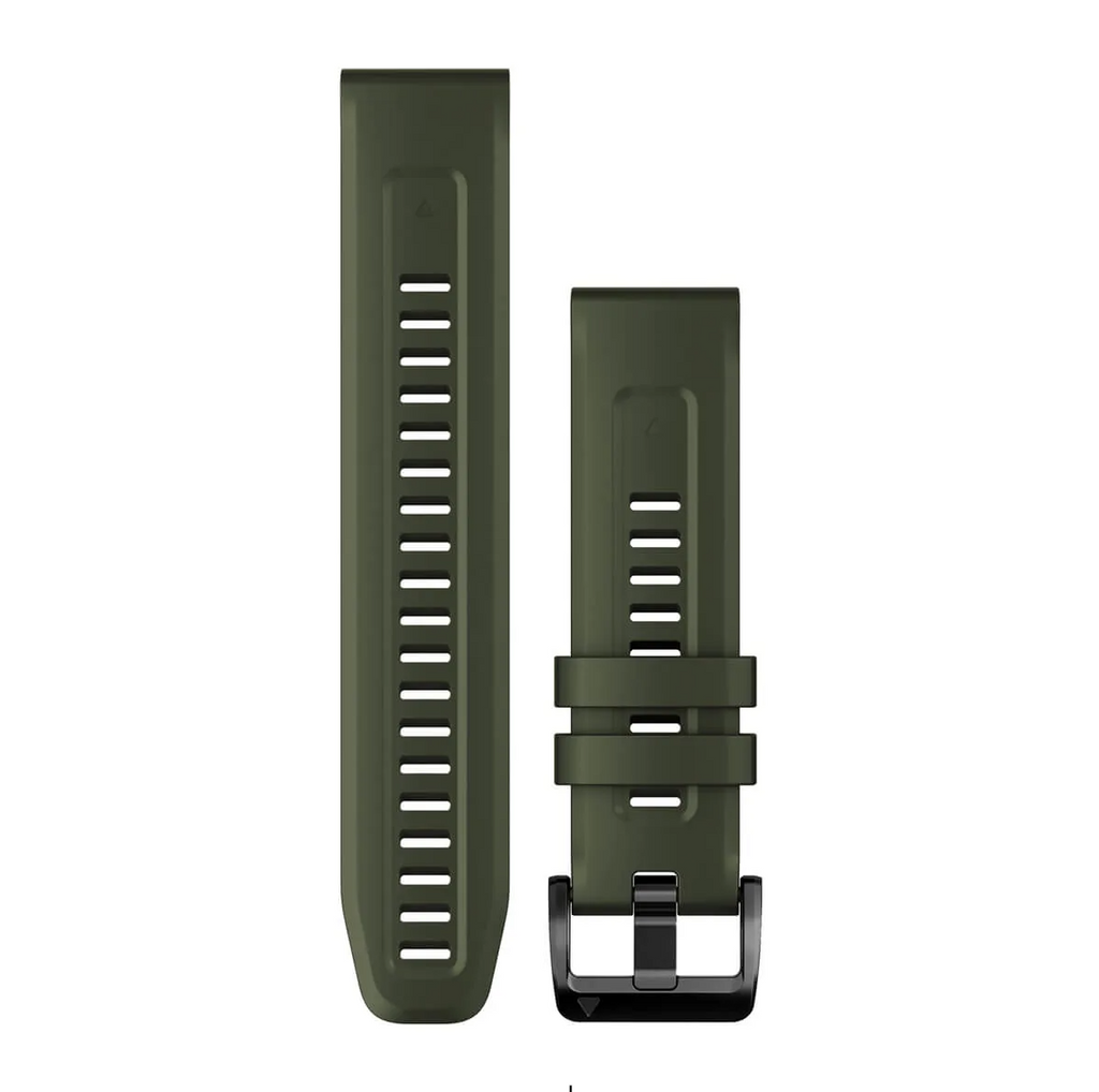 QuickFit® 22 Watch Bands, Moss silicone