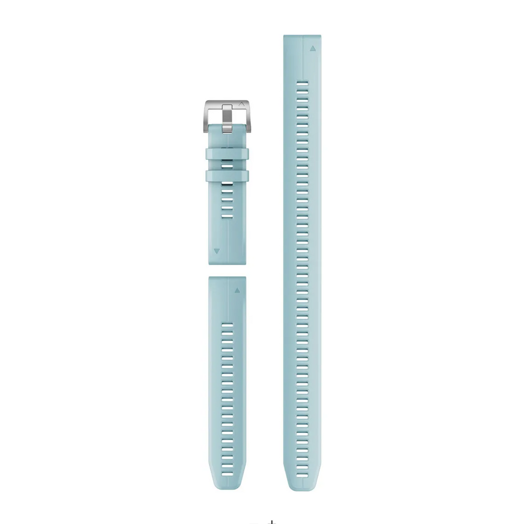 QuickFit® 22 Watch Bands, Azure Silicone (3-piece Dive Set)