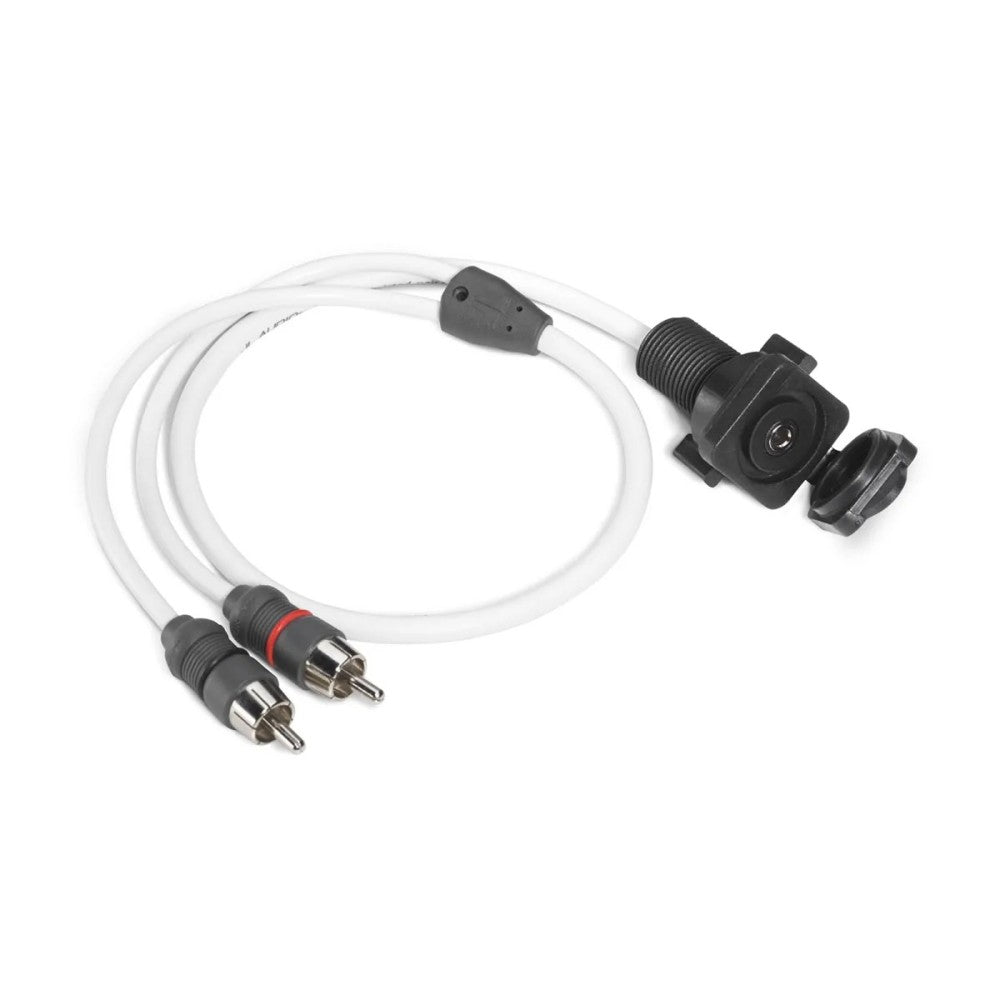 JL Audio® Panel-Mount Audio Connector, 3.5 mm Audio Jack for Panel-mounting (XMD-3.5MM-PNL)