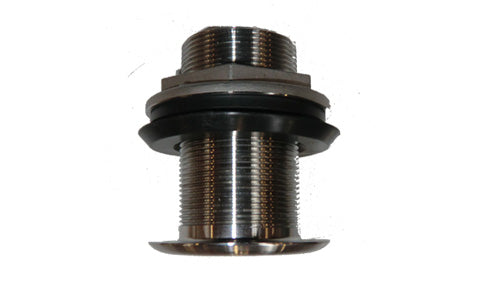Simrad Through-hull Stainless steel skin fitting with Sea-valve
