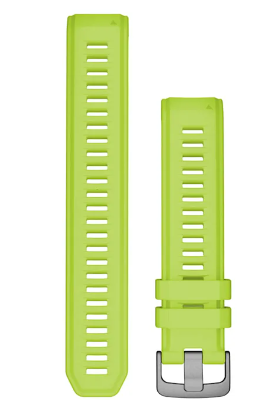 22 mm watch bands, Electric lime
