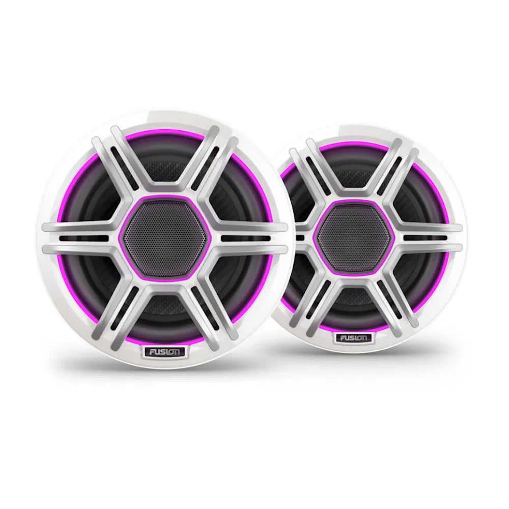 Fusion AP-FL65SPW Apollo 6.5" LED Marine Speaker with Sports White Grilles