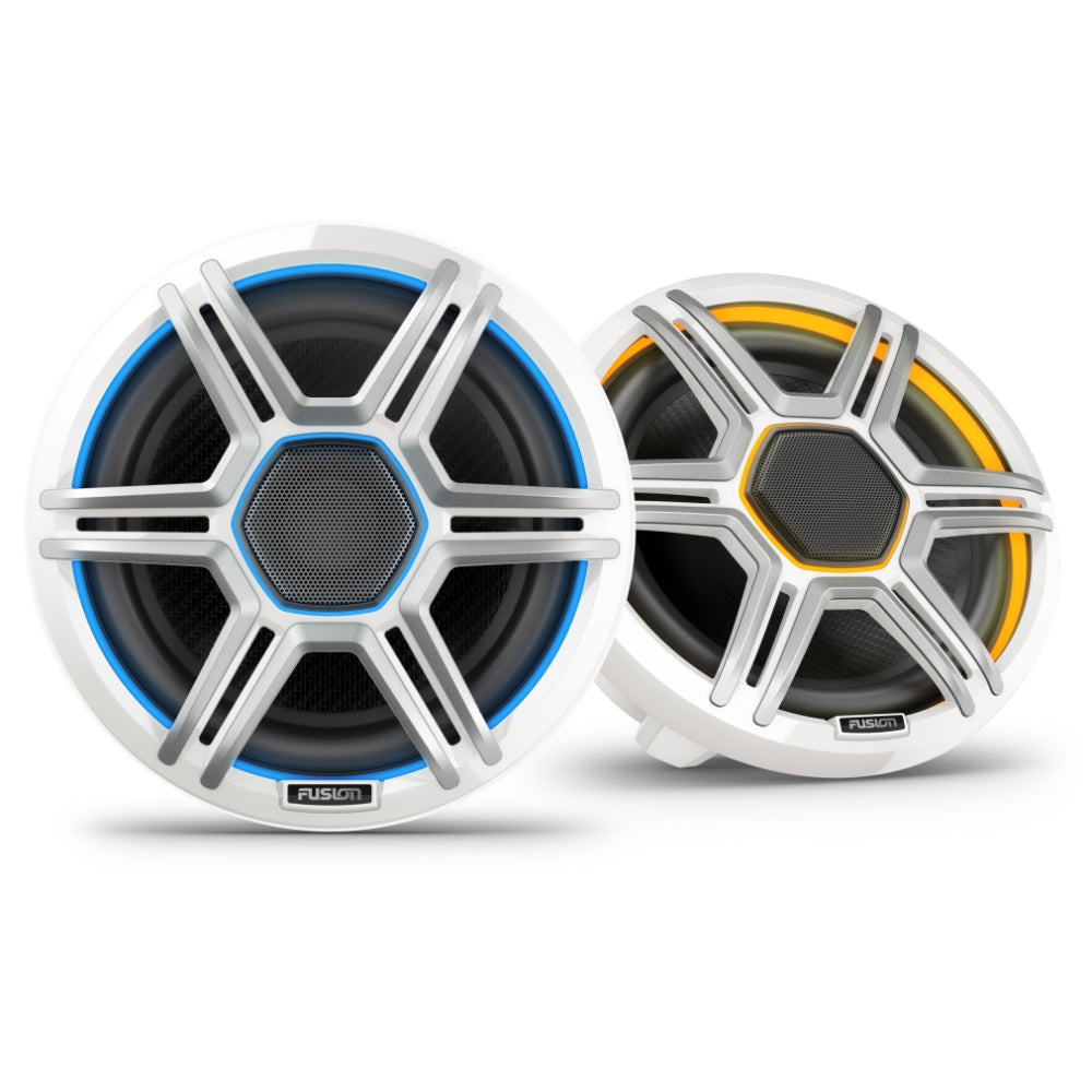 Fusion AP-FL88SPW Apollo 8.8" LED Marine Speakers with Sports White Grilles