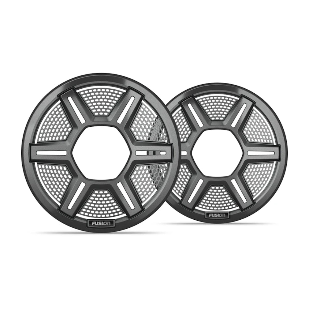 Fusion Apollo Speaker Grilles, 6.5" Shielded Grey Speaker Grilles (pair)