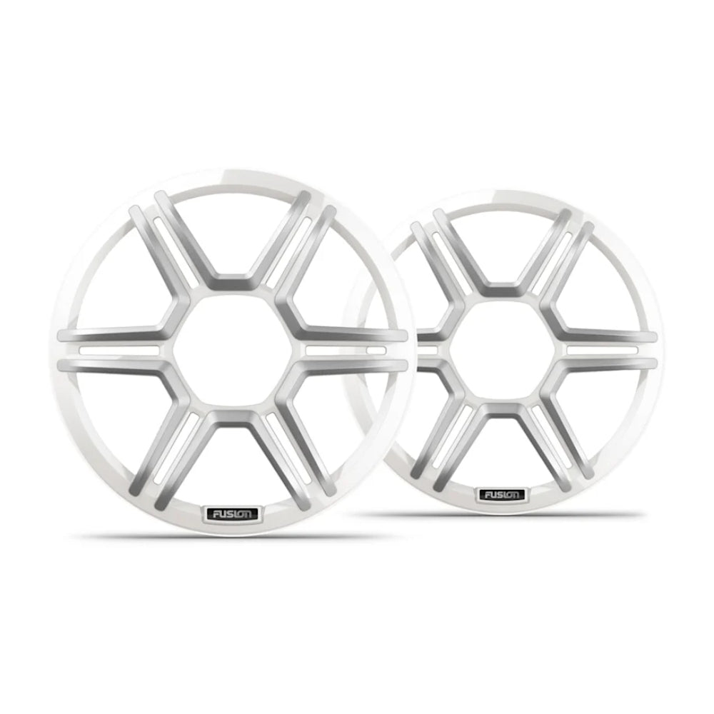 Fusion Apollo Speaker Grilles, 7.7" Sports White Speaker Grilles (pair)