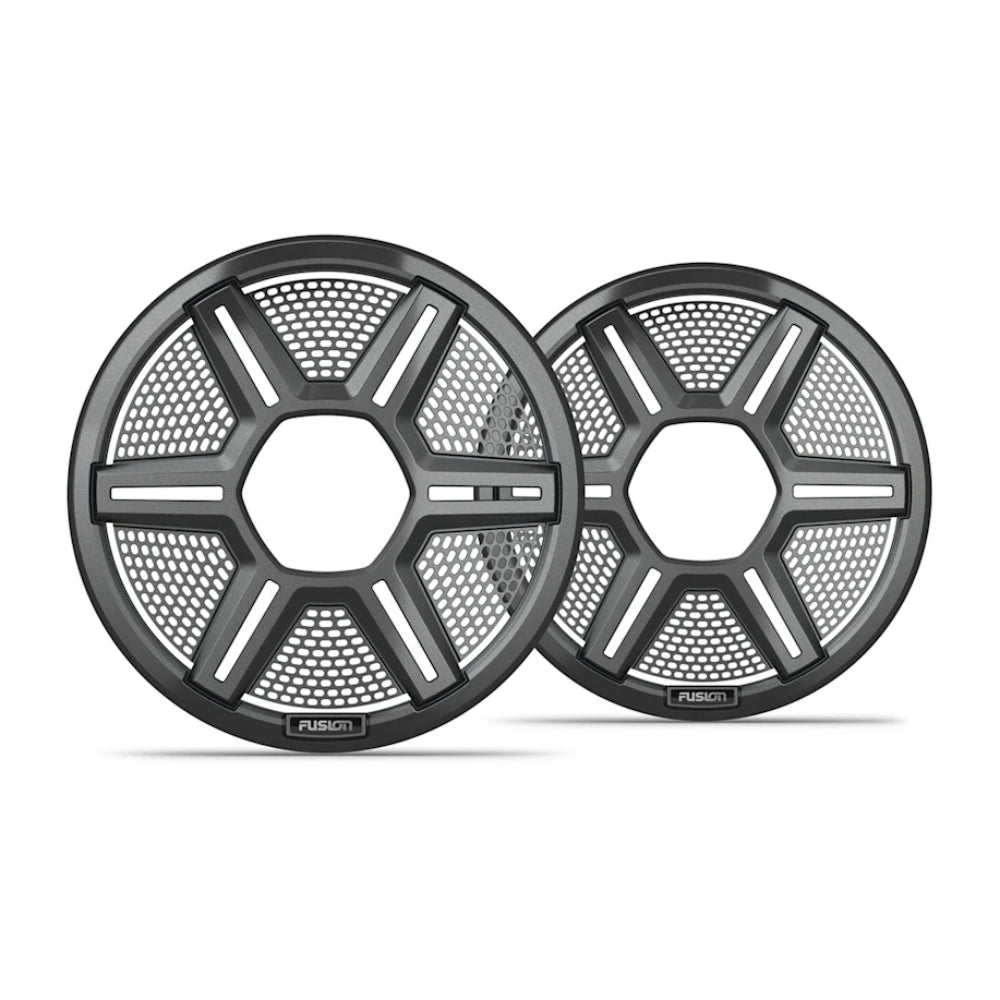 Fusion Apollo Speaker Grilles, 7.7" Shielded Grey Speaker Grilles (pair)