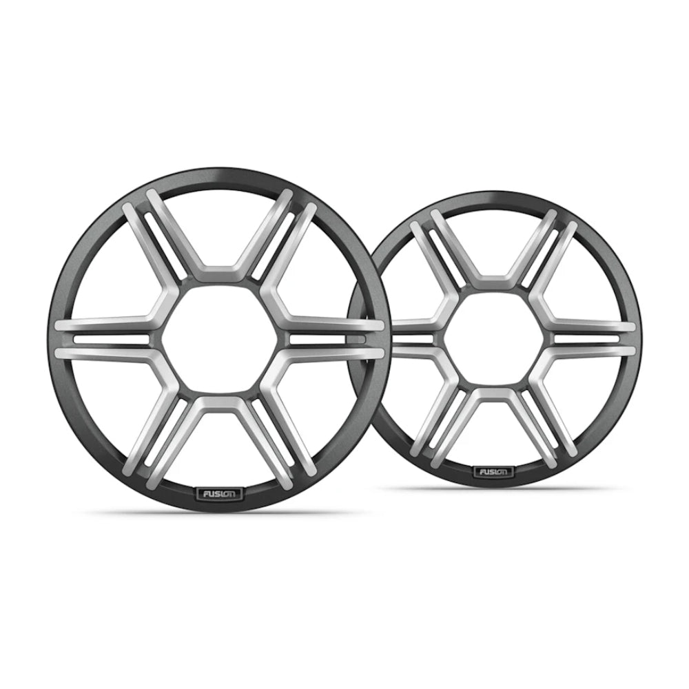Fusion Apollo Speaker Grilles, 8.8" Sports Grey Speaker Grilles (pair)
