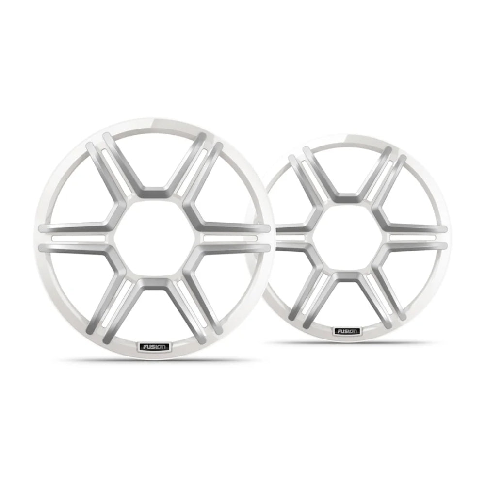 Fusion Apollo™ Speaker grilles, 8.8" Sports white speaker grilles (pair)