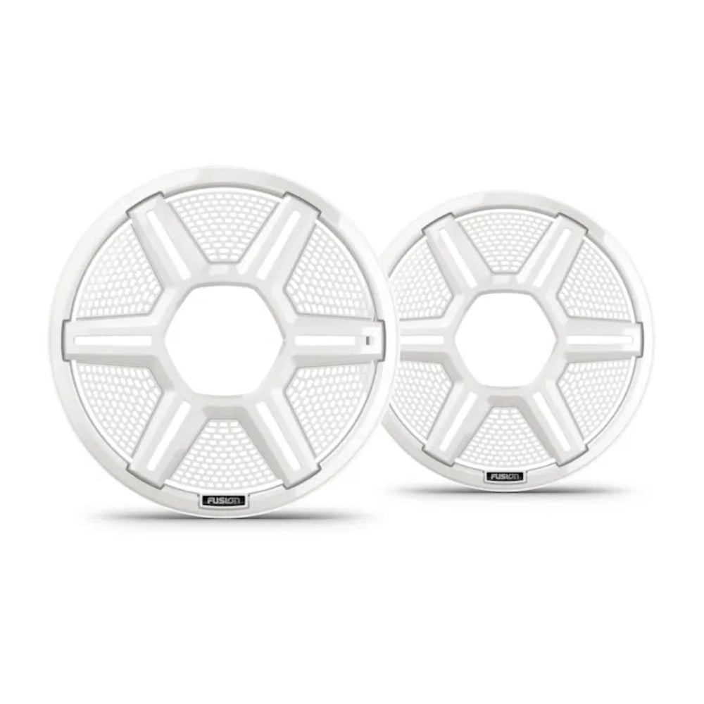 Fusion Apollo™ Speaker grilles, 8.8" Shielded white speaker grilles (pair)