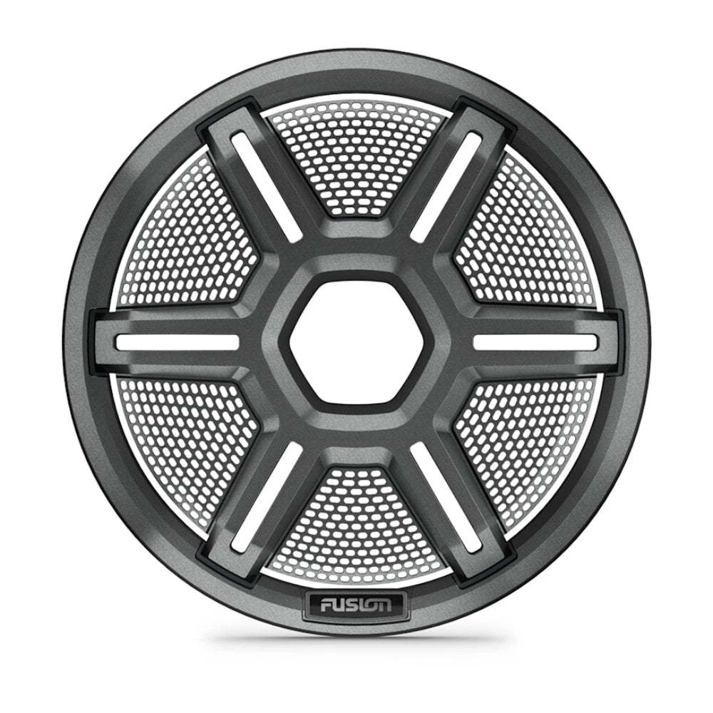 Fusion Apollo™ Subwoofer grille, 10" Shielded grey subwoofer grille