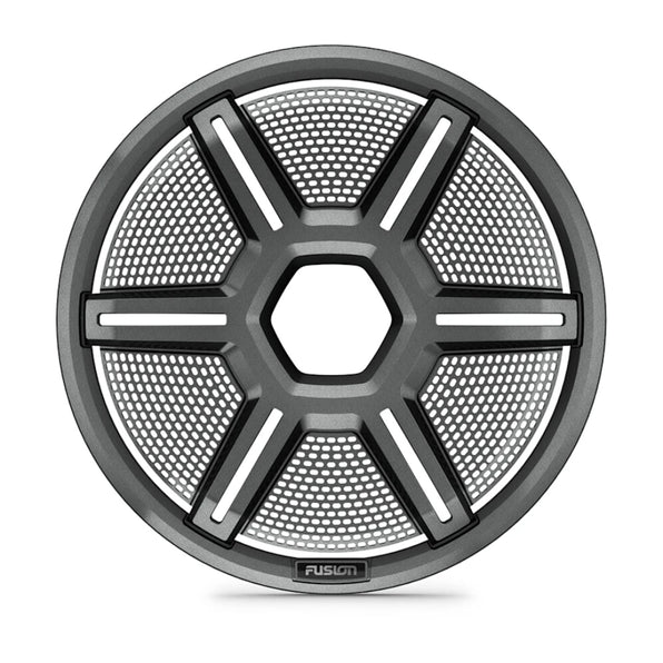 Fusion Apollo™ Subwoofer grille, 12" Shielded grey subwoofer grille