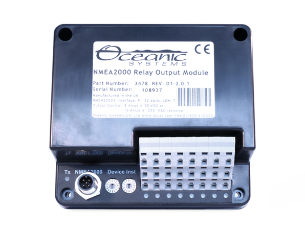 NMEA2000 Relay output module