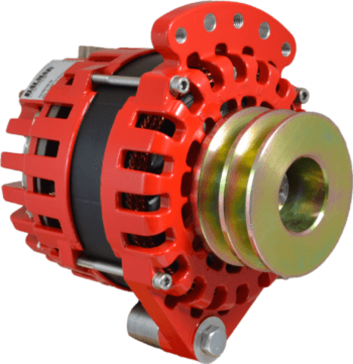 Alternator, XT Series, 170A, 12V, SF, 1-2in, DualPul - STANDARD (CASE) GROUND