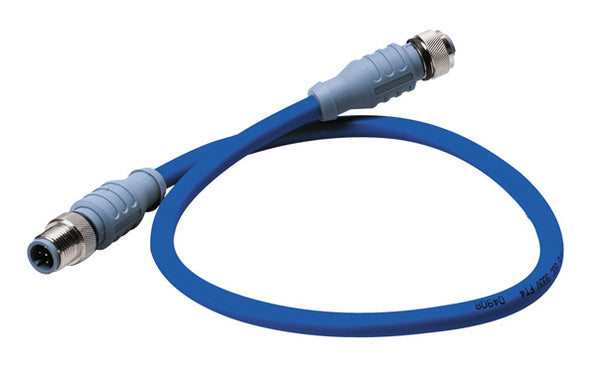 MID DOUBLE-ENDED CORDSET, M TO F,2M,BLUE