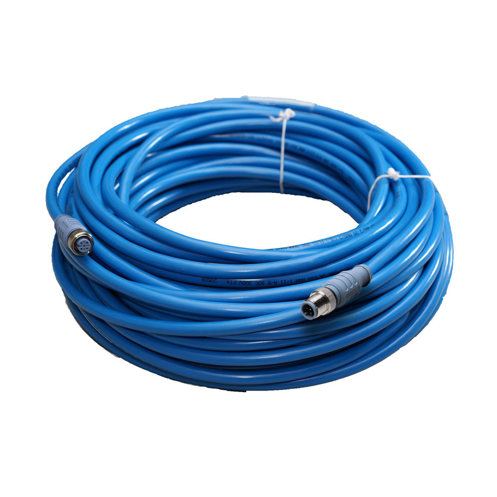 MID DOUBLE-ENDED CORDSET-M/F, 10M (BLUE)
