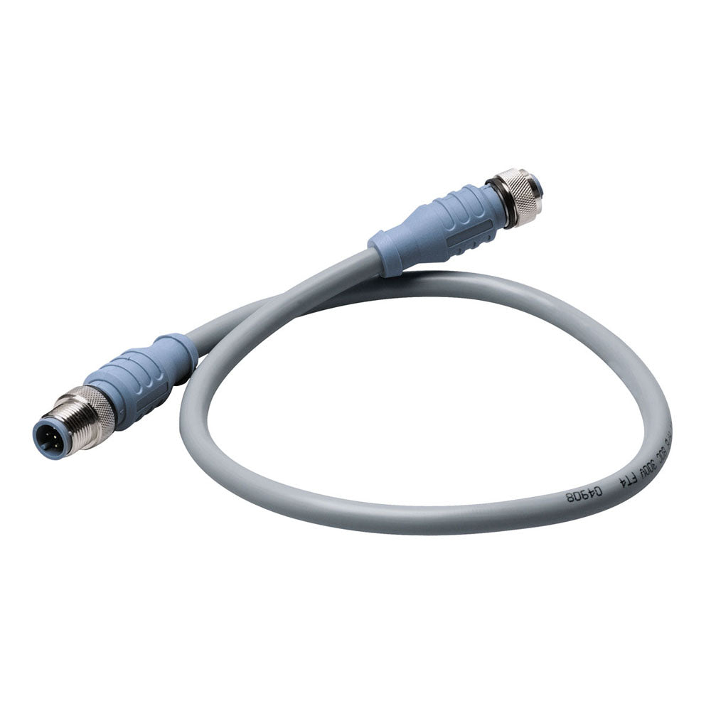 MID DOUBLE-ENDED CORDSET, M TO F,6M,GRAY