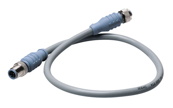 MID DOUBLE-ENDED CORDSET, M TO F,3M,GRAY