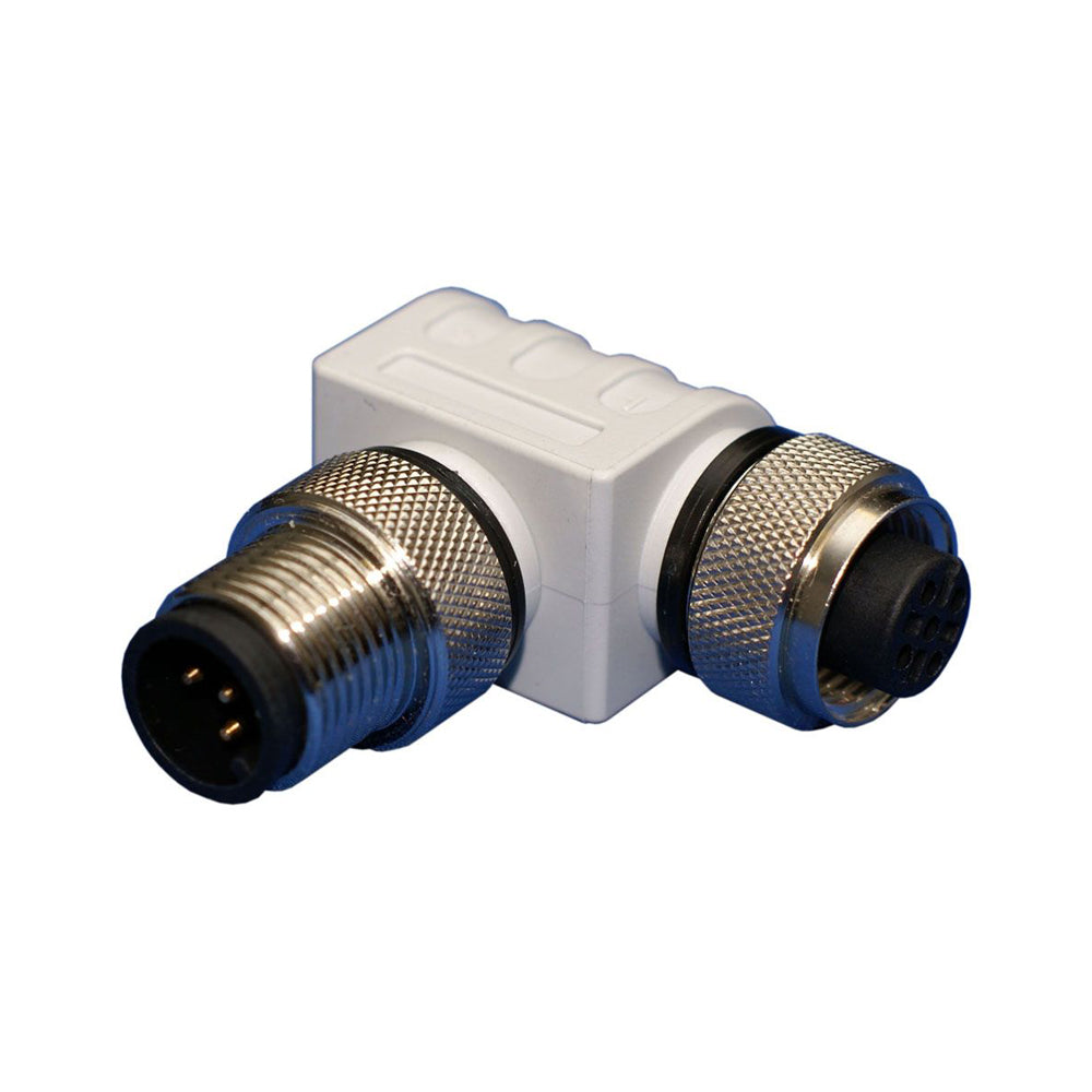 Maretron Micro / Mid 90Deg Male to Female Connector