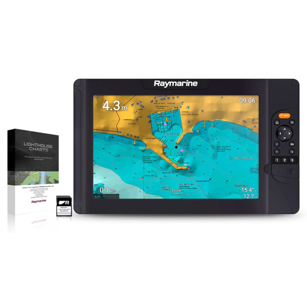 Raymarine Element 12 S with Western European LightHouse Chart