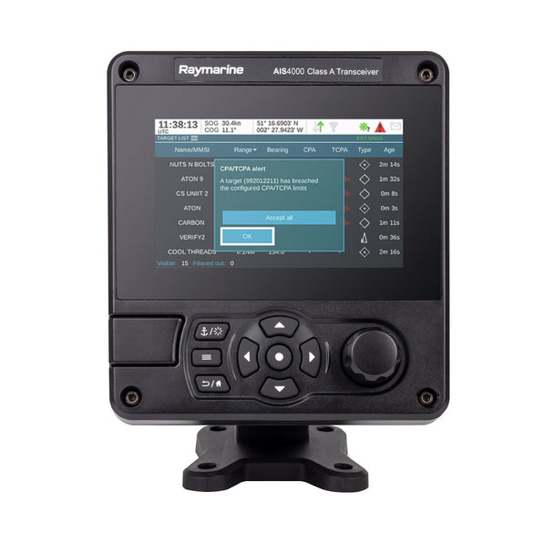 Raymarine AIS4000 Class A AIS Transponder