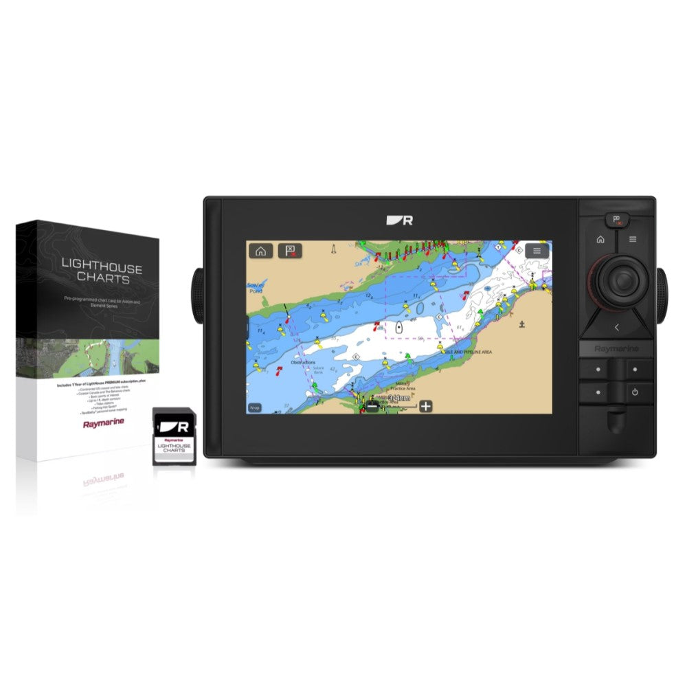 Raymarine Axiom 2 Pro 9 S with Western Europe LightHouse Chart