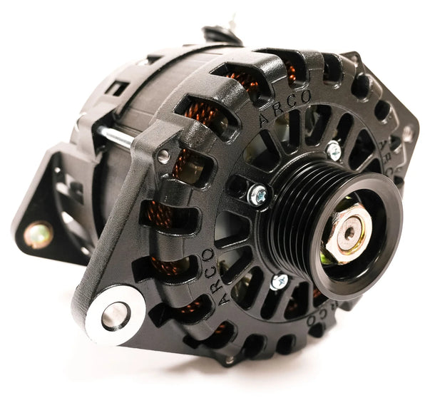 ARCO Alternator - 12V 275A DF315 - Dual Foot 3.15" - Side Battery Post - Externally Regulated - Isolated Ground - 49mm K6 Pulley - 4021