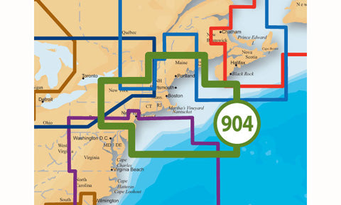 Navionics Platinum Plus SD Card Preloaded with 904P Plus US NE and Canyons