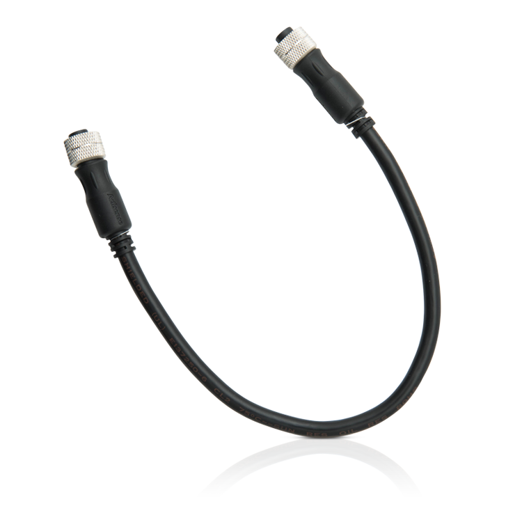 Actisense Micro gender changer (male to male) 0.25 metre, UL certified cable