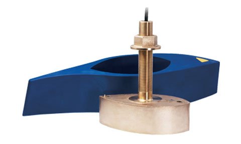 Raymarine B265LM 1kW Depth Temp Bronze Through Hull CHIRP Low-Medium Transducer
