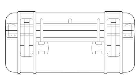 Raymarine Hard Storage Case - Ocean Scout Series