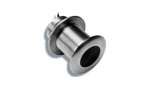Raymarine SS60 Depth, Temp 50-200 kHz Stainless 0 Degree Tilted Thru Hull Transducer