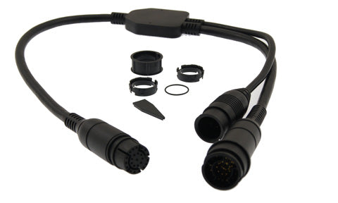Raymarine Axiom RV Adaptor Cable 25 pin to 25 pin and 8 pin Y-Cable